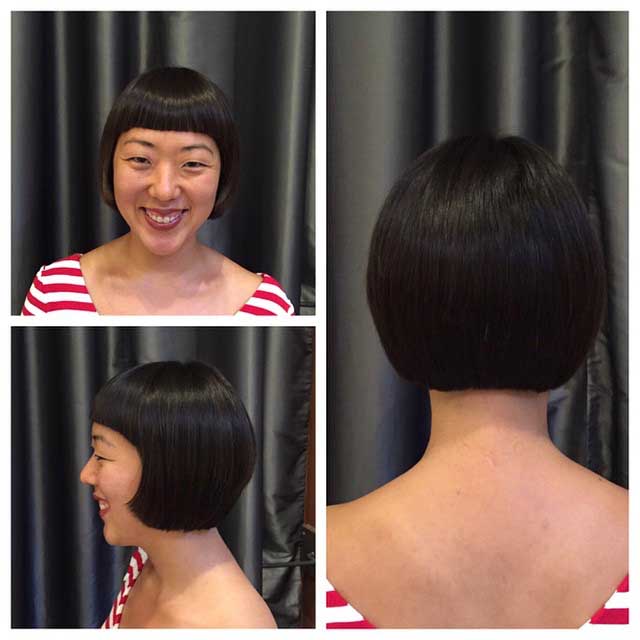 Professional haircut